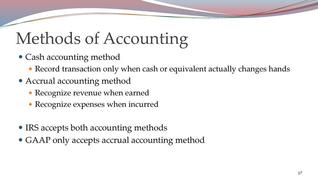 Accrual Accounting